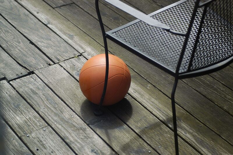 Timber decking and chemicals