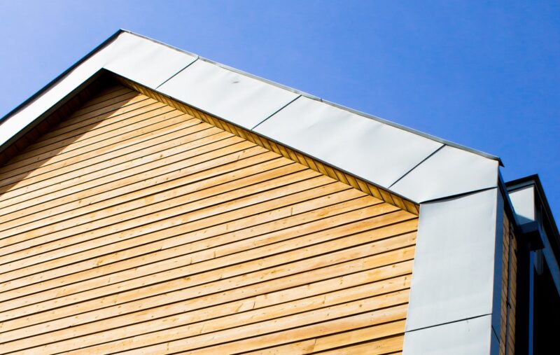 Timber clad building