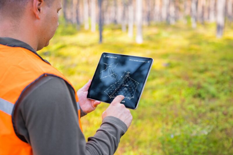 Managing forests with technology