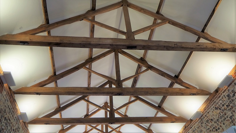 King post truss example