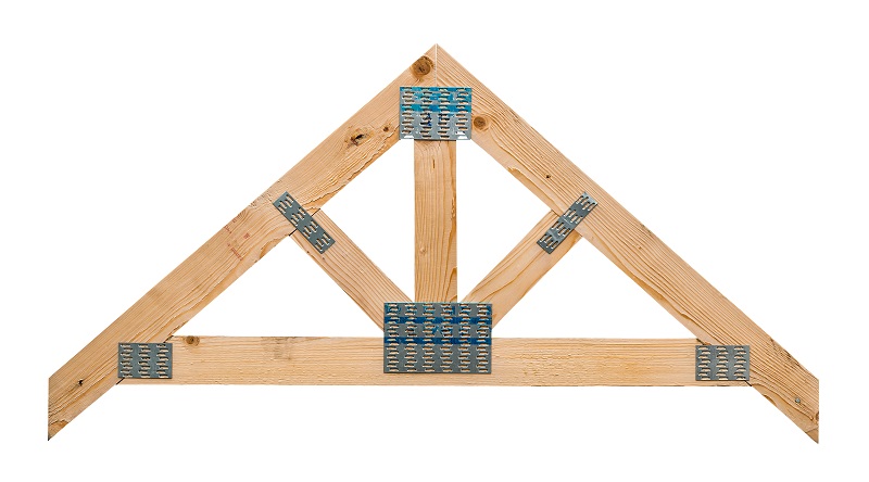 Queen post truss example