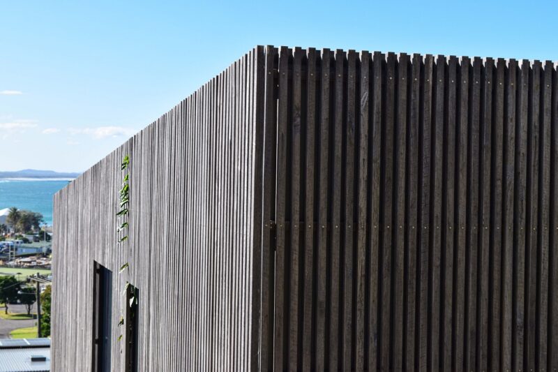 How weather effects wooden cladding