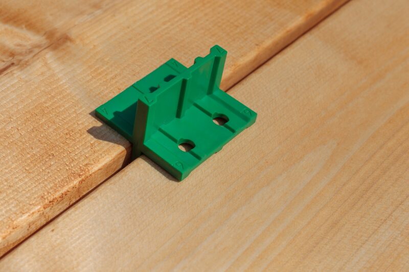 Decking board gap